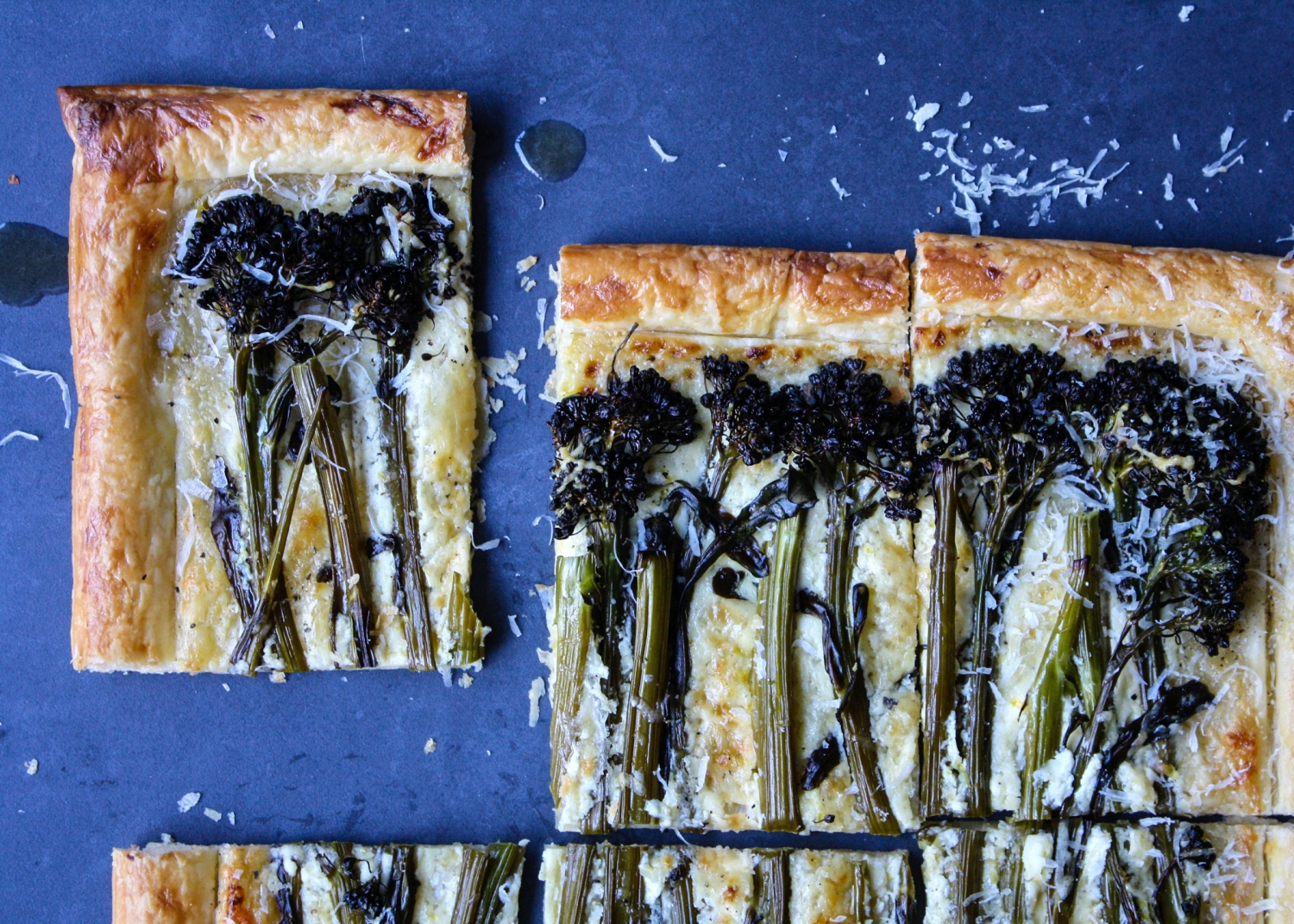 Asparagus & Broccolini Tart