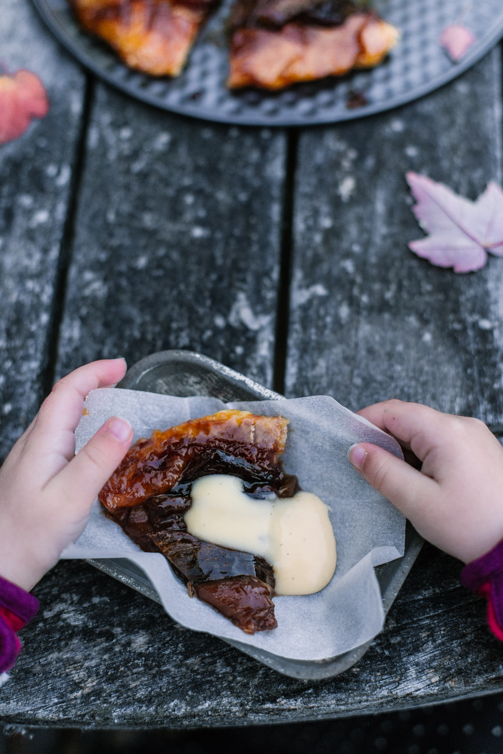 Tilly's Table - Rhubarb Tarte Tatin