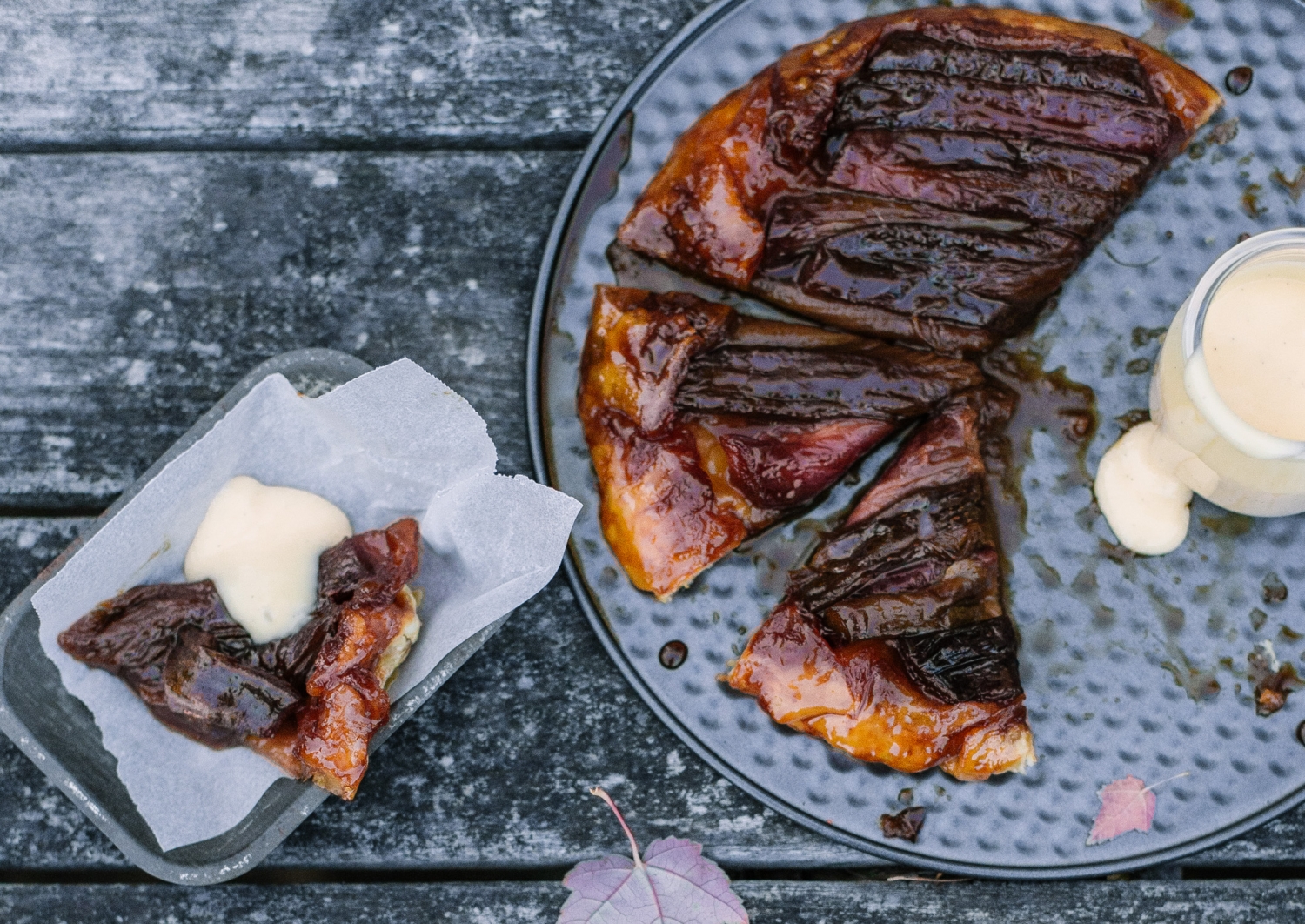 Tilly's Table - Rhubarb Tarte Tatin