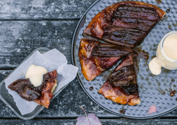 Tilly's Table - Rhubarb Tarte Tatin