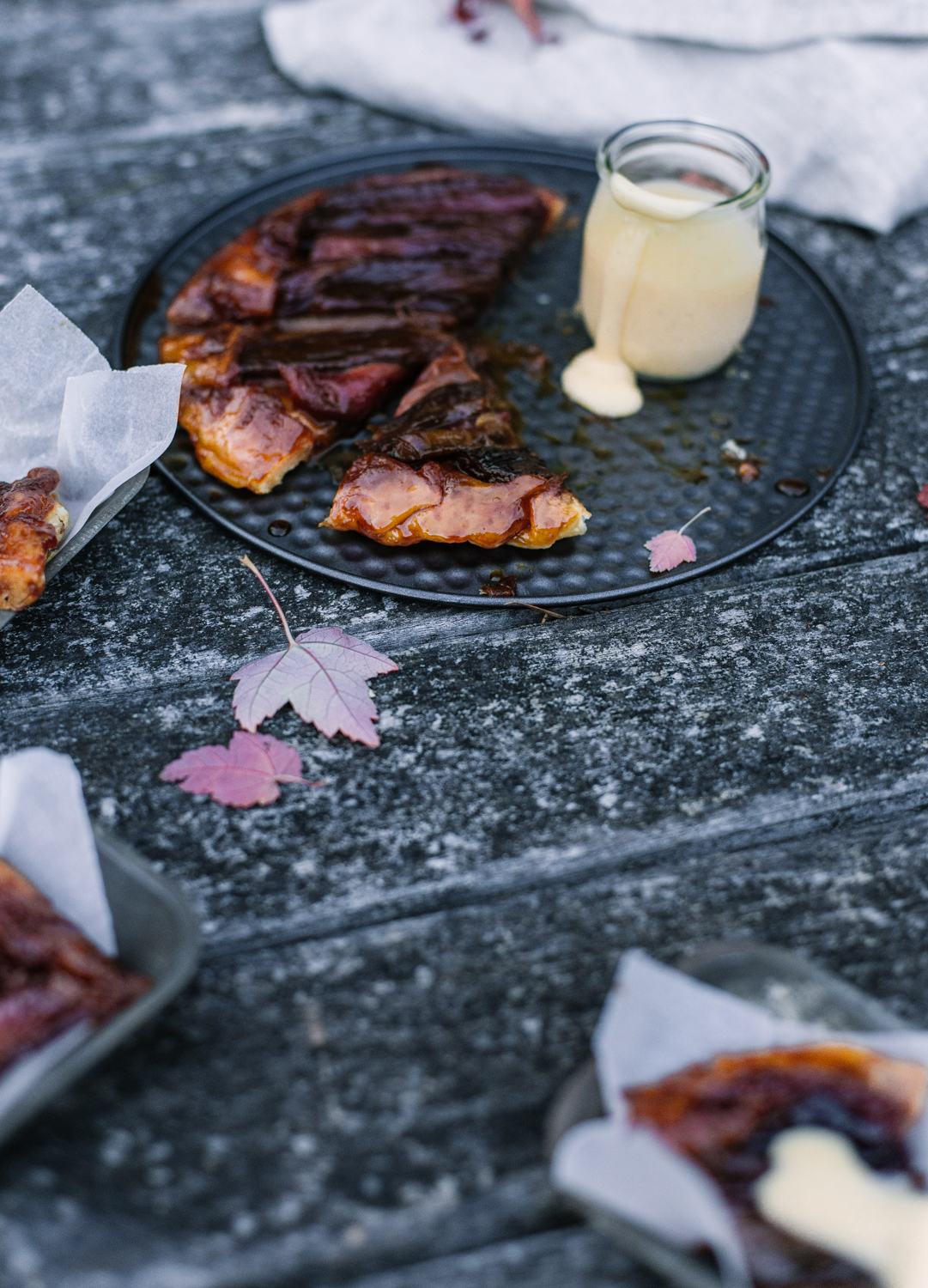 Tilly's Table - Rhubarb Tarte Tatin