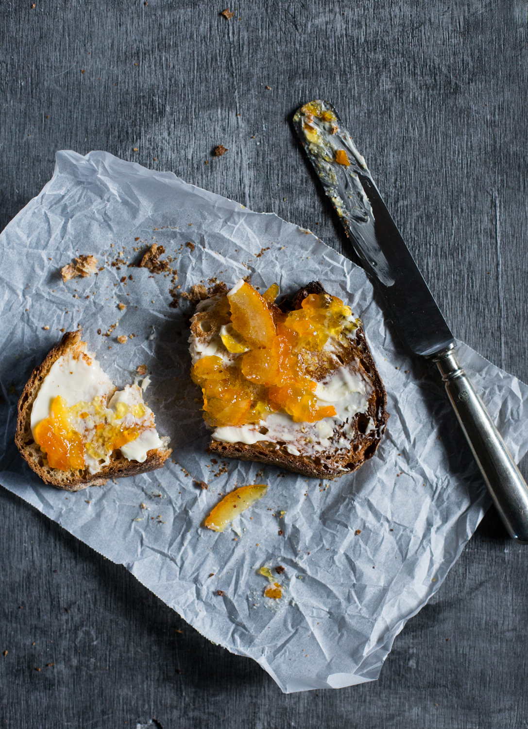 Cumquat and blood orange marmalade