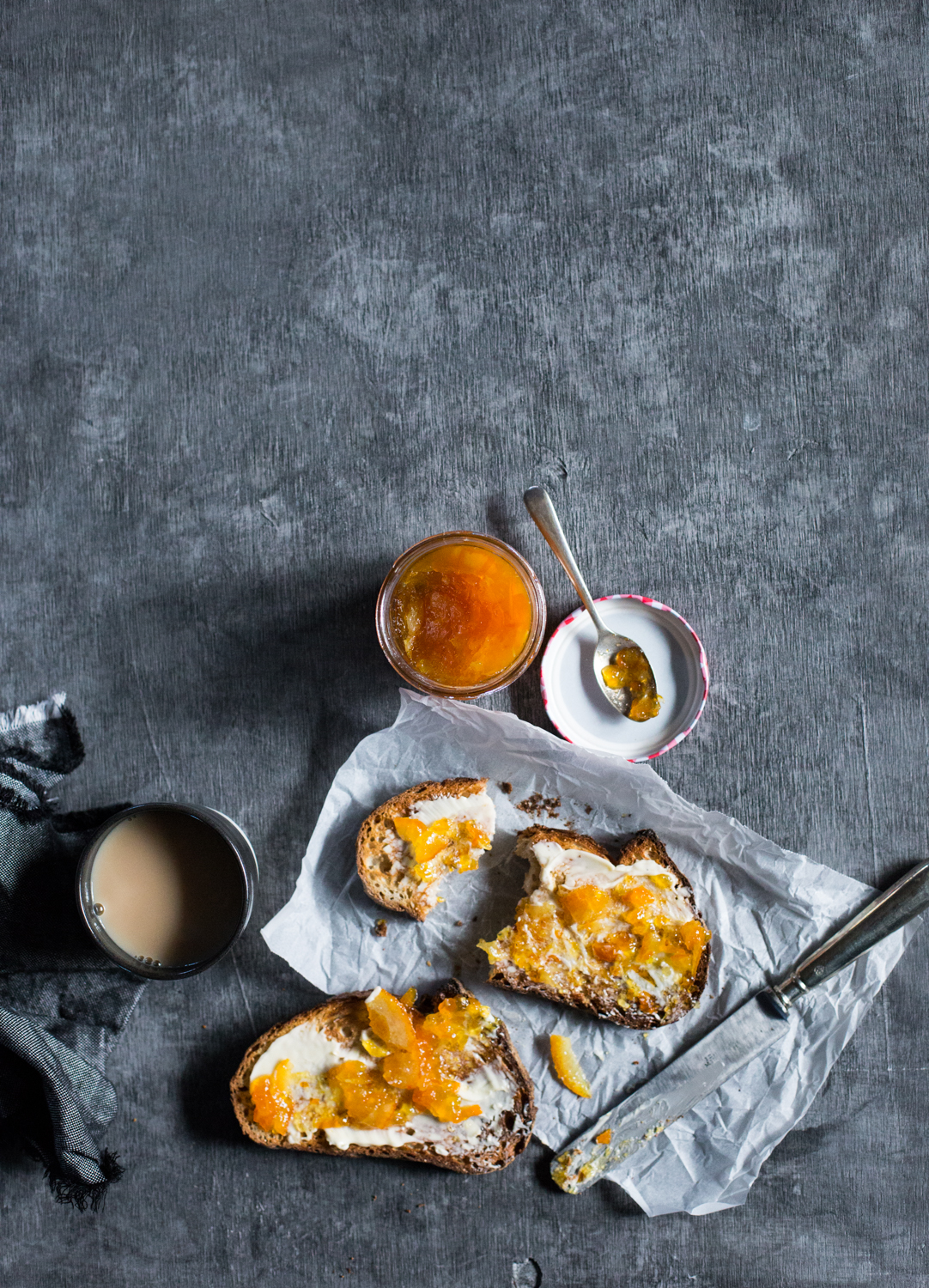 Cumquat and blood orange marmalade